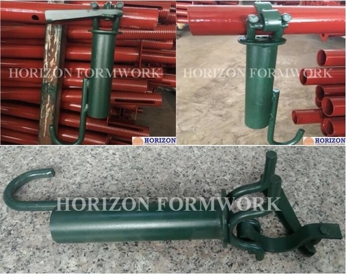 Rechthoek Clamp Steiger Hook Sluitende Steiger Tube Met 1/2 Wedge Coupler