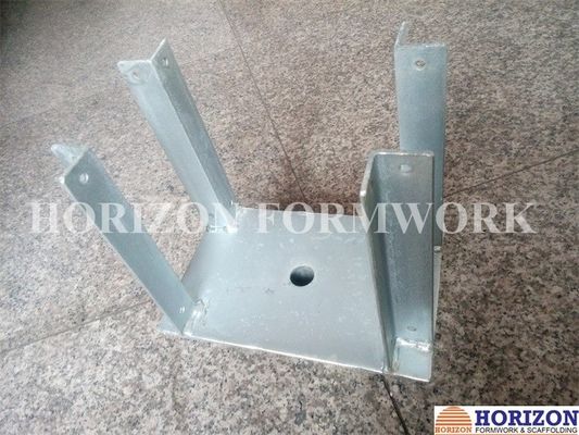 Q235 Accessoires voor het vormen van stalen platen, gegalvaniseerde vorkkop voor de bouw van platen